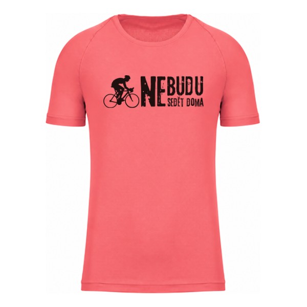Pánské funkční tričko s potiskem Na kole v neděli